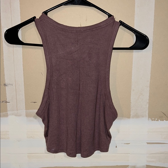 Lululemon Hold Tight Cropped Tank Top - Twilight Rose - Picture 2 of 8